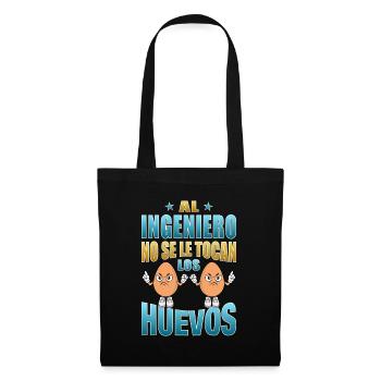 The engineer does not touch his balls - Tote Bag - black - Front