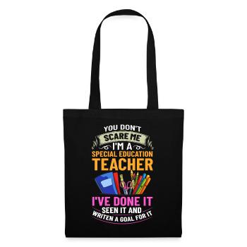 Special education Special education Promoting special needs - Tote Bag - black - Front