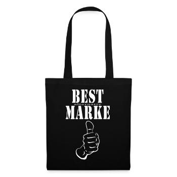 BEST alternative BRAND thumbs up - Tote Bag - black - Front