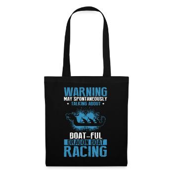 Dragon Boat Racing Chinese Boat Racing Festival - Tote Bag - black - Front