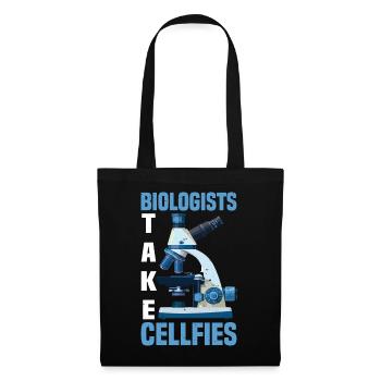 Biologists Take Cellfies 2 - Stoffbeutel - Schwarz - Vorne