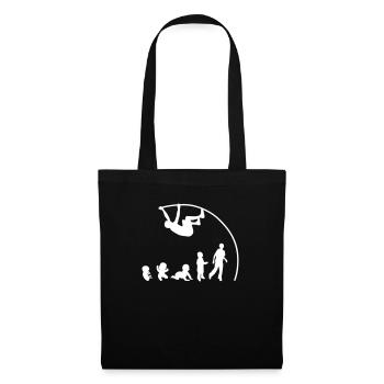 Evolution pole vault perch - Tote Bag - black - Front