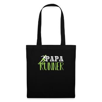 Dad Runner Runner Running Gift - Tote Bag - black - Front