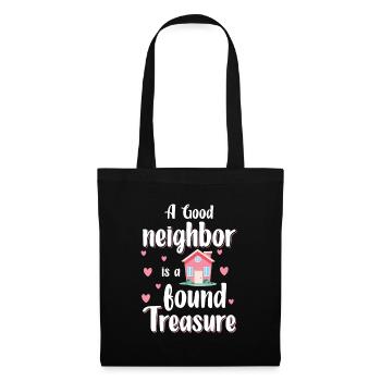 Neighbor House Building Alcohol - Tote Bag - black - Front