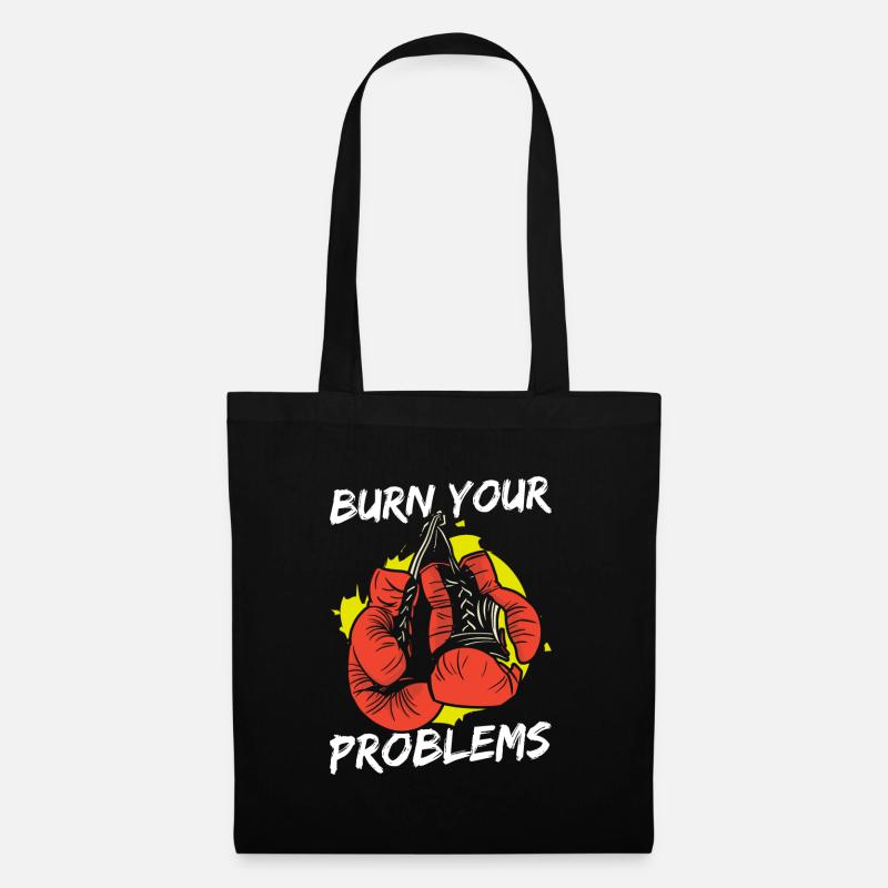 Problem Funny No Problem The Lesser Evil - Tote Bag - black