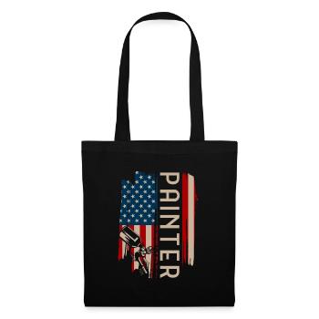 Painting - Tote Bag - black - Front