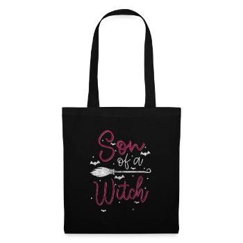 Sorcellerie Wife Halloween Wicca - Sac en tissu - noir - Devant
