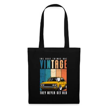 Oldtimer Motorist Old - Tote Bag - black - Front