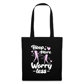 Hulahoop Hoop Workout Fit - Sac en tissu - noir - Devant