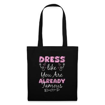Fashion Shopping Queen - Tote Bag - black - Front