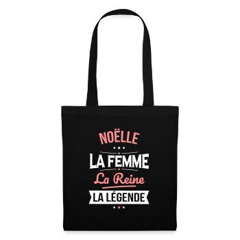 Noëlle - La Femme - La Reine - La Légende - Sac en tissu - noir - Devant
