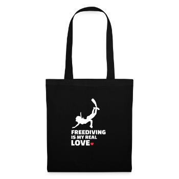 Freediving - Tote Bag - black - Front