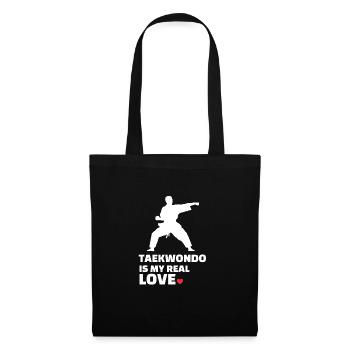 J’adore le Taekwondo - Sac en tissu - noir - Devant