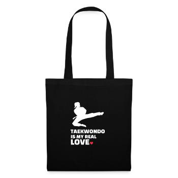 J’adore le Taekwondo - Sac en tissu - noir - Devant
