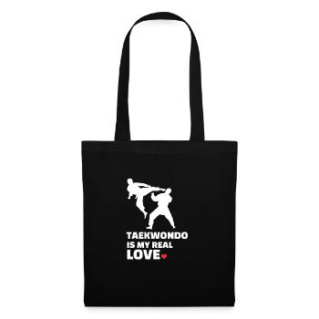J’adore le Taekwondo - Sac en tissu - noir - Devant