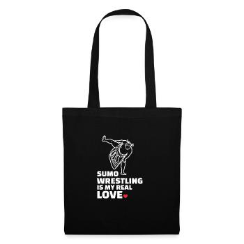 J’adore la lutte sumo - Sac en tissu - noir - Devant