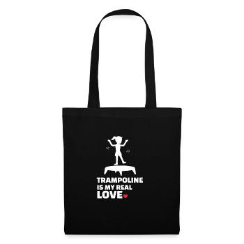 I love trampoline - Tote Bag - black - Front