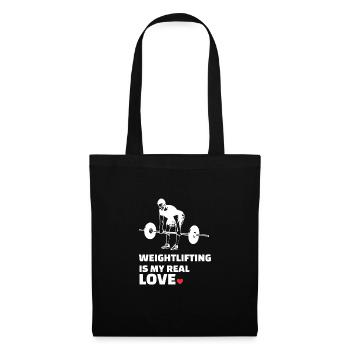 J’adore l’haltérophilie - Sac en tissu - noir - Devant