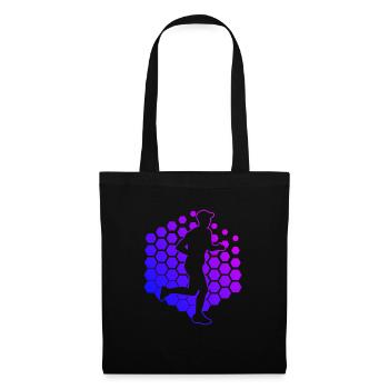 Jogging Cross Country Running Women Men - Tote Bag - black - Front