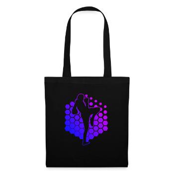 Boxe Thaï Femmes Boxe Thaï Hommes Muay Thai - Sac en tissu - noir - Devant