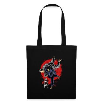 Jiu Jitsu martial arts jujutsu judo MMA gift - Tote Bag - black - Front
