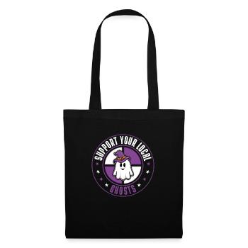Fantômes - Sac en tissu - noir - Devant