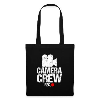 Camera Produktion Crew Rec - Stoffbeutel - Schwarz - Vorne