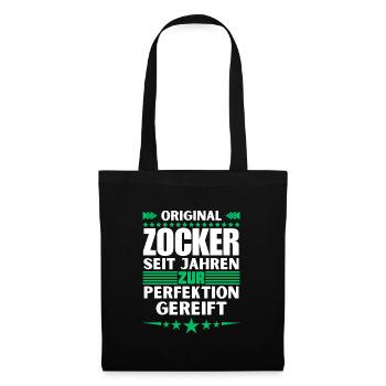 Gamblers matured to perfection - Tote Bag - black - Front