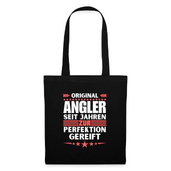 Anglers matured to perfection - Tote Bag - black - Front
