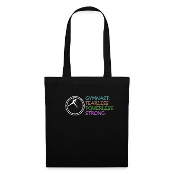 Rhönrad T-Shirt Cadeau Rhönradturnen - Sac en tissu - noir - Devant