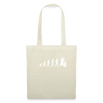 Forgeron Forgeron T-Shirt Evolution Cadeau - Sac en tissu - nature - Devant