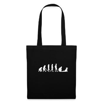 Tee-shirt évolution sage-femme sage-femme - Sac en tissu - noir - Devant
