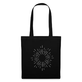 Saint- Auréole Don de la foi - Sac en tissu - noir - Devant