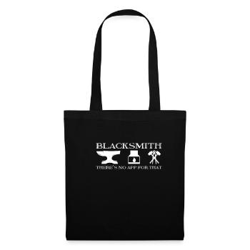 Blacksmith T-Shirt Gift Blacksmith - Tote Bag - black - Front