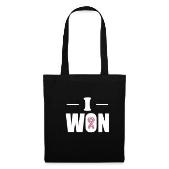I Won Gift Cancer World Cancer Day - Tote Bag - black - Front