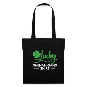 Lukcy Shenanigans Shirt - Tote Bag - black - Front
