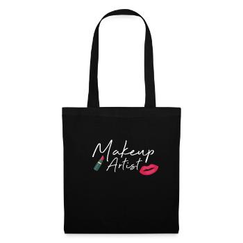 Makeup Artist Shirt Gift - Tote Bag - black - Front