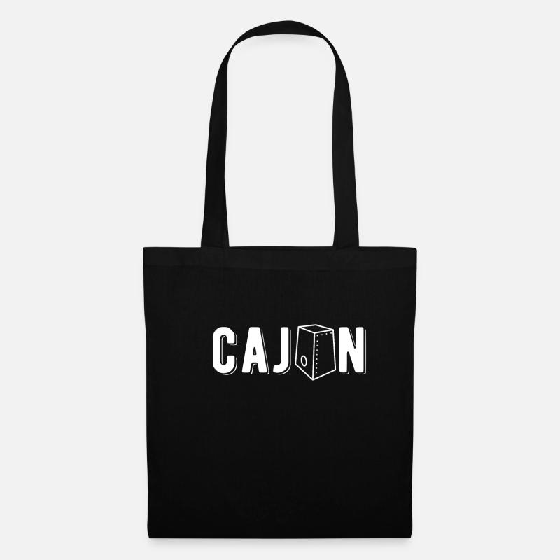Cajon Shirt Gift - Tote Bag - black