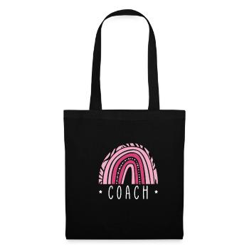 Coach Vintage Retro Shirt Gift Trainer - Tote Bag - black - Front