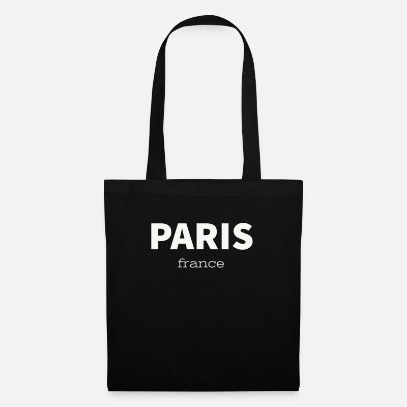 PARIS - Sac en tissu - noir