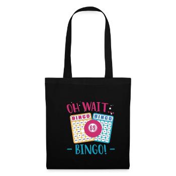 Oh Wait.. BINGO Shirt Gift - Tote Bag - black - Front