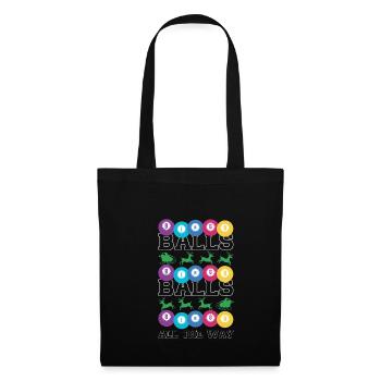 Balls Bingo Shirt Ugly Sweatshirt Christmas Shirt - Stoffbeutel - Schwarz - Vorne