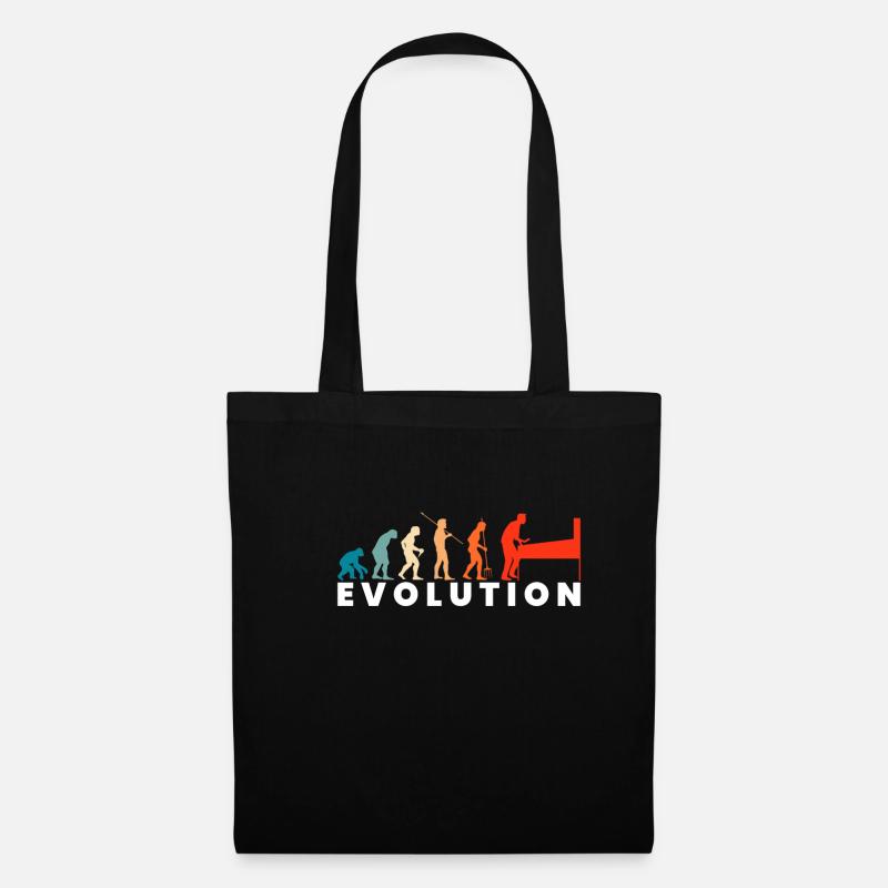 Evolution Pinball Shirt Pinball Machine - Sac en tissu - noir