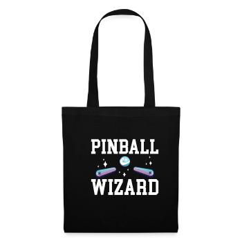 Pinball Wizard Shirt Cadeau Flipper Machine - Sac en tissu - noir - Devant