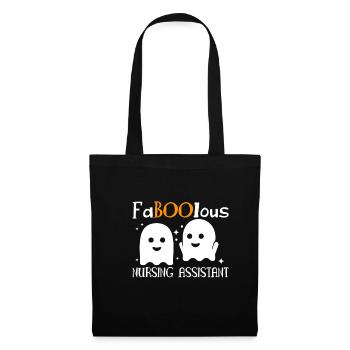 FaBOOlous Nursing Assistant T-Shirt Gift - Tote Bag - black - Front