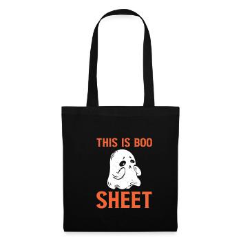 C’est Boo Sheet Ghost Ghost Shirt Halloween - Sac en tissu - noir - Devant