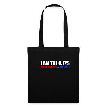 At The 0.17% Redhead & Blue Eyes - Tote Bag - black - Front