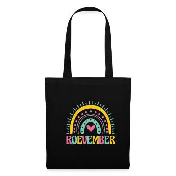 Roevember Shirt Gift Droits des femmes Féminisme - Sac en tissu - noir - Devant