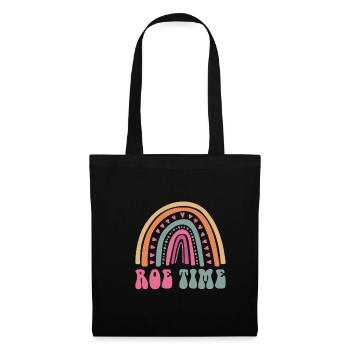 Roe Time Shirt Cadeau Roevember - Sac en tissu - noir - Devant