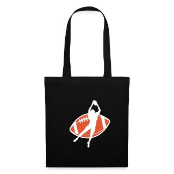 Maillot de receveur football wild - Sac en tissu - noir - Devant